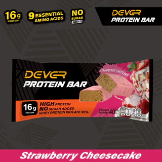 DEVER PROTEIN BAR ( โปรตีนบาร์ ตรา ดีเวอร์ ) 1 ชิ้น