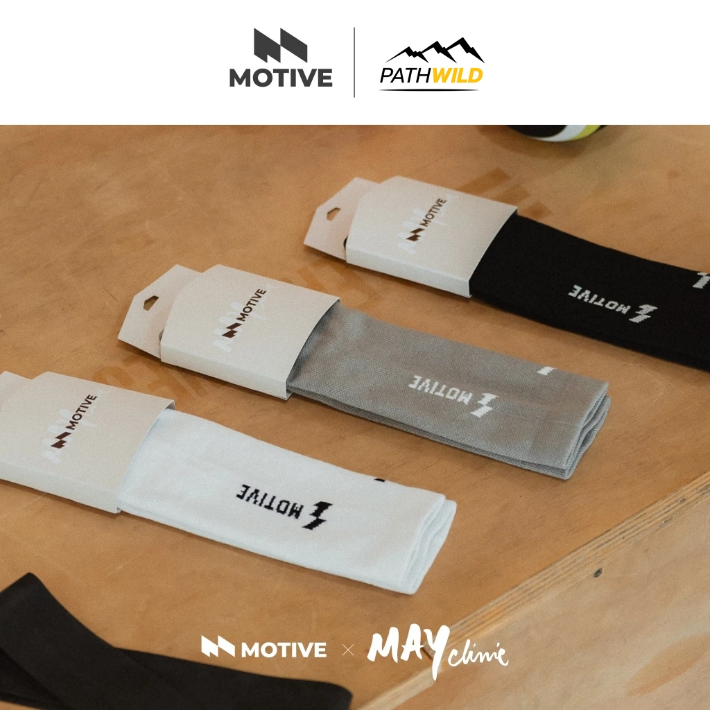 MOTIVE X MAY Clinic ถุงเท้าวิ่ง รุ่น Recovery+ Collection - ระดับหน้าแข้ง ข้อสั้น ถุงเท้ากีฬา ถุงเท้าวิ่ง