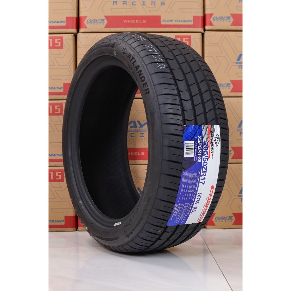 ยางขอบ17 205 50ZR17  ATLANDER รุ่น XSPORT 86 ยางไทย