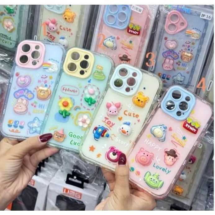 เคส ไอโฟน ลายการ์ตูนนูน IPHONE - 13PM 14+ 14PM 15+ 15PM 16 16+ 16PM 17air 17pro 17PM