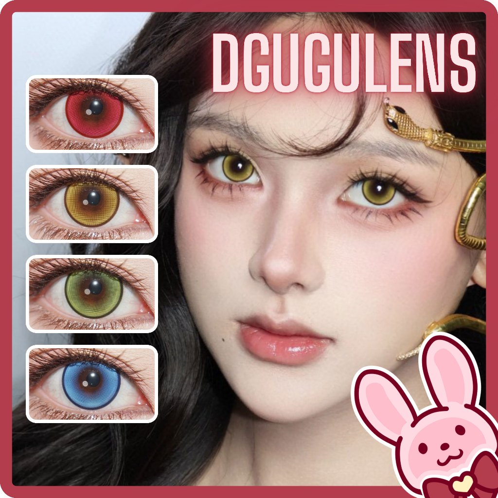 ✨️Jelly Eye✨️ พร้อมส่ง 🇹🇭 ไม่มีค่าสายตา คอนแทคเลนส์แบรนด์ Dgugulens แบบรายวันจีน (2)