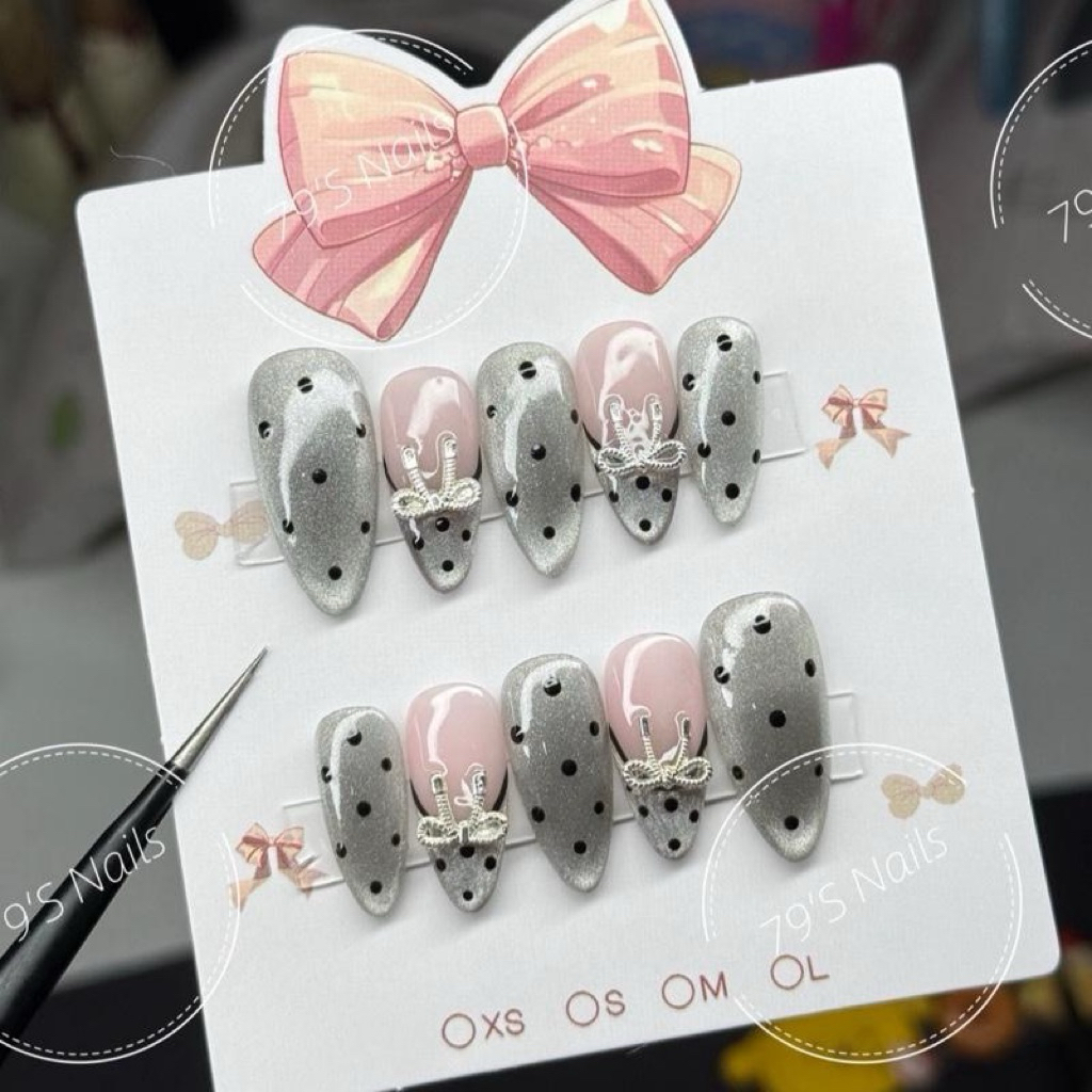 เล็บปลอมเจลแท้100%⭐️ ฟรีอุปกรณ์ติดเล็บครบชุด