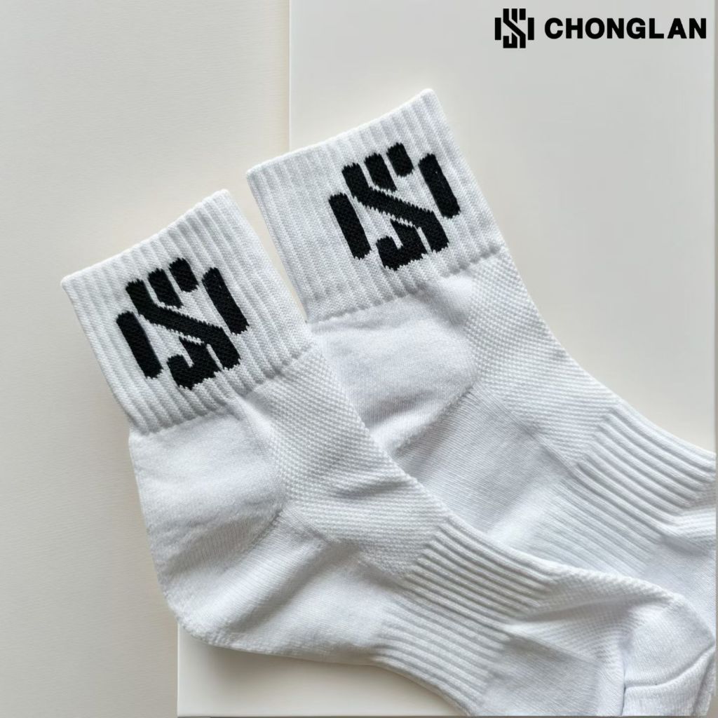 ถุงเท้าปิงปอง Chonglan หนาแน่นนุ่ม ใส่สบาย