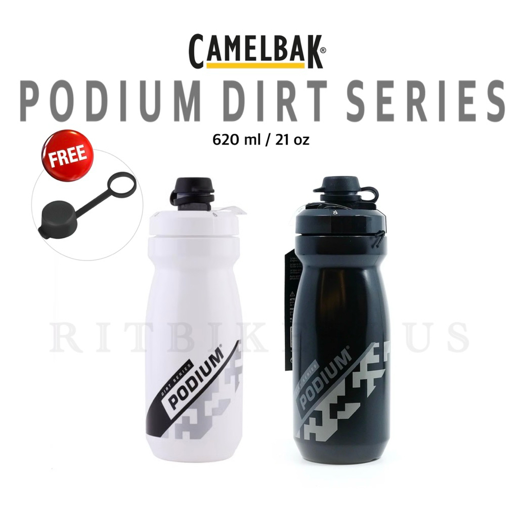ขวดน้ำจักรยาน CAMELBAK รุ่น Dirt Series 21oz พร้อมจุกซิลิโคน 100% free of BPA, BPS and BPF.