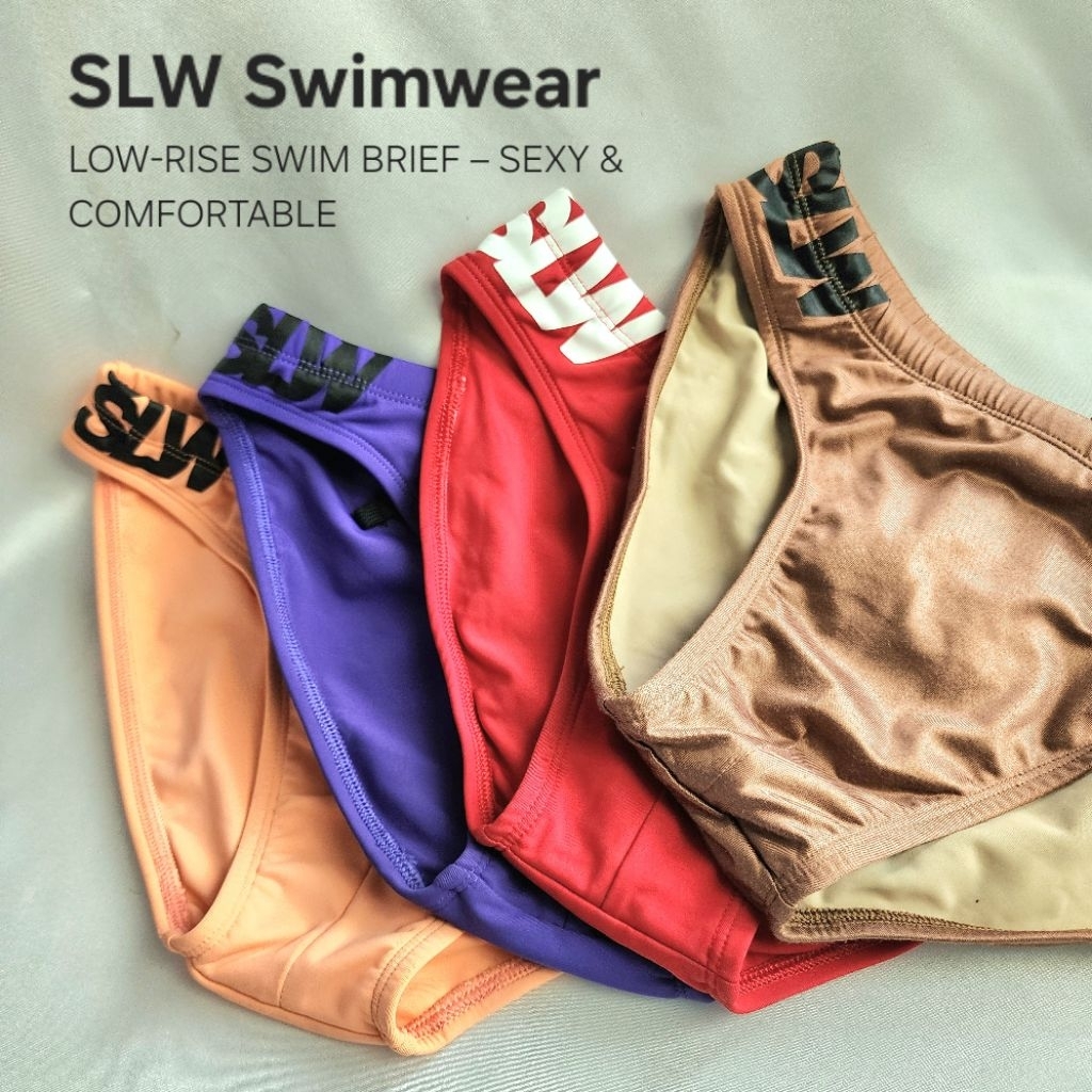 SLW Swimwear LOW-RISE SWIM BRIEF