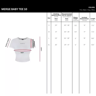 Merge Official - Merge Baby Tee 10 (พร้อมส่ง)
