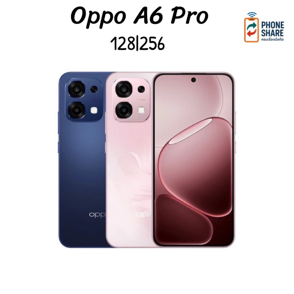 Oppo A6 Pro 5G สมาร์ทโฟน 6.57นิ้ว เครื่องศูนย์ไทย✅(Demo)❗❗แอคแล้วประกันตามล็อตผลิต❗❗