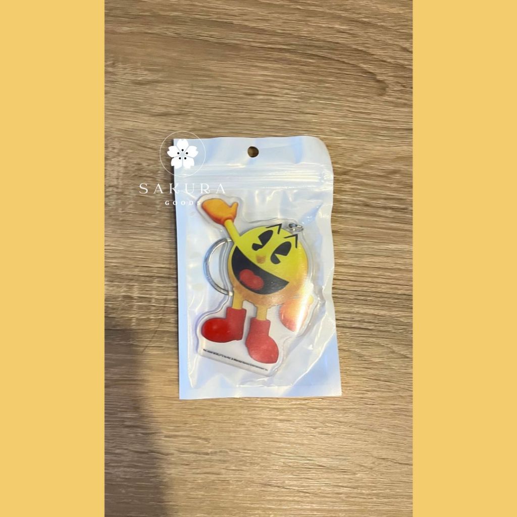 [ ลิขสิทธิ์แท้ ]  พวงกุญแจ อะคริลิค PAC-MAN WORLD 2 Re-PAC จากงาน Thailand Game Show TGS 2025 ไม่มีข