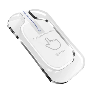 ฟิล์มกระจกนิรภัยสำหรับ Apple Watch Ultra 2 49 มม. พร้อมเครื่องมือจัดตำแหน่ง ฟิล์มกันรอยหน้าจอ HD สำหรับ iWatch Ultra 49
