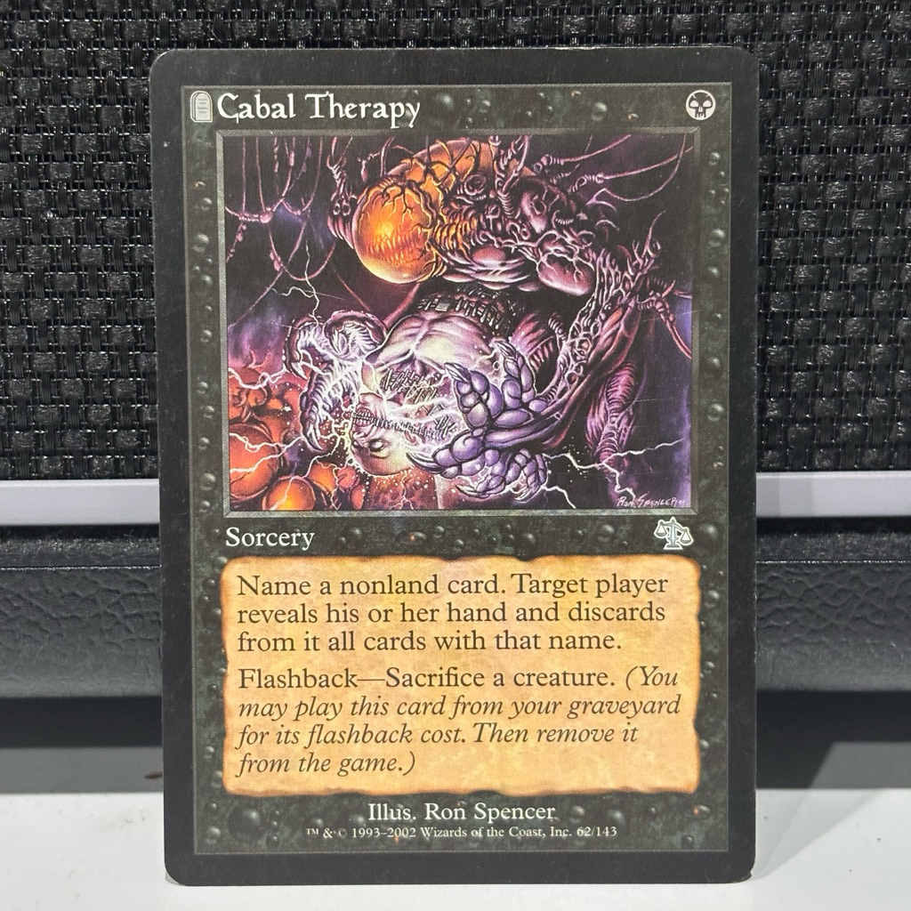 [MTG] Cabal Therapy/Judgment 062