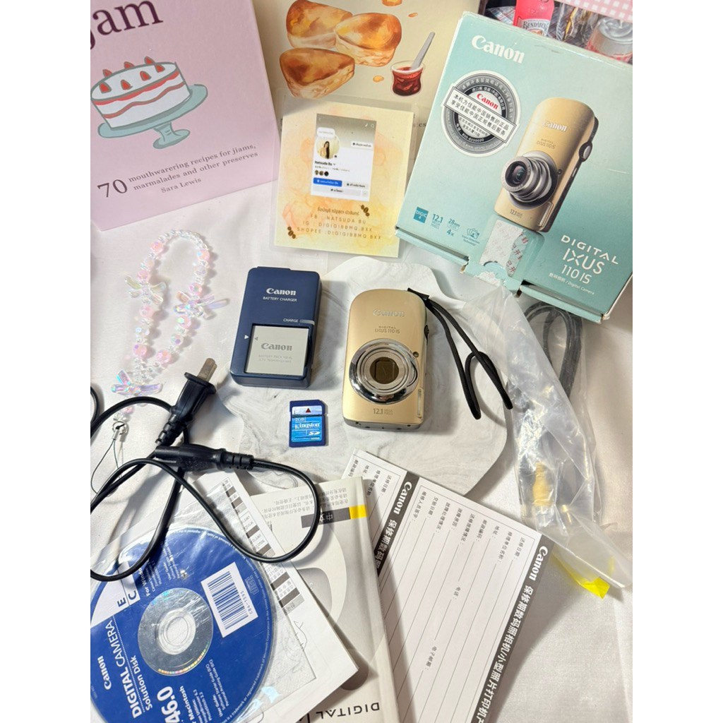 ตัวที่5 📸canon ixy ixus 110 is / ixy510 is📸 full box📦