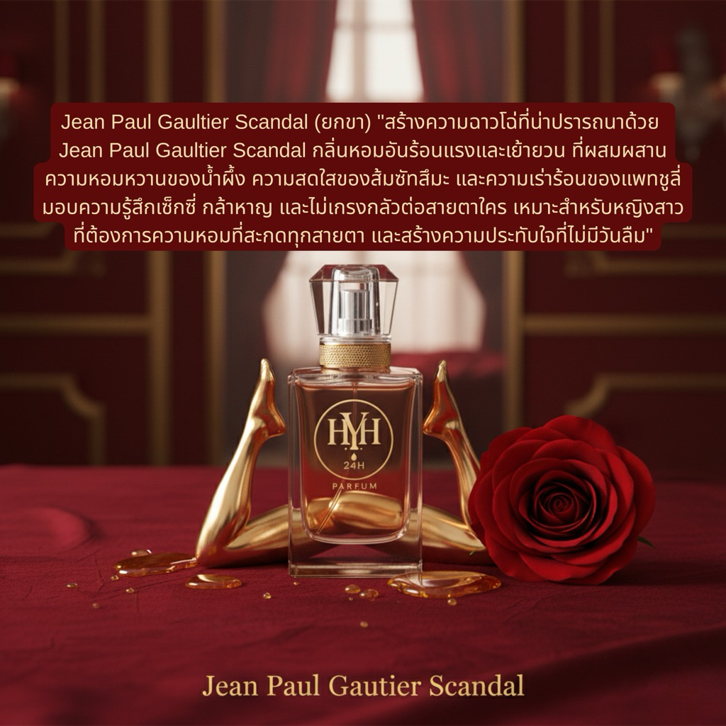 Jean Paul Gaultier Scandal น้ำหอมยกขาในตำนาน