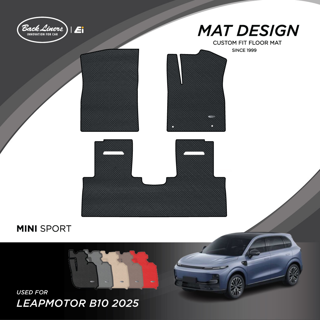 พรมปูพื้นรถยนต์เข้ารูปสำหรับ Leapmotor B10 (ปี2025)