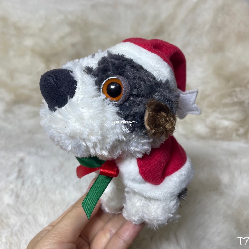 The Dog Artlist Collection Pug ตุ๊กตาหมาปั๊ก เดอะด็อก มือสองลิขสิทธิ์แท้ คริสต์มาส Christmas