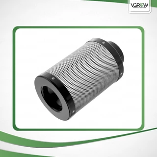 [ส่งฟรี] ตัวกรองอากาศคาร์บอน ขนาด 4/6/8 นิ้ว กำจัดกลิ่นไม่พึงประสงค์ Carbon Filter ตัวกรองกลิ่น