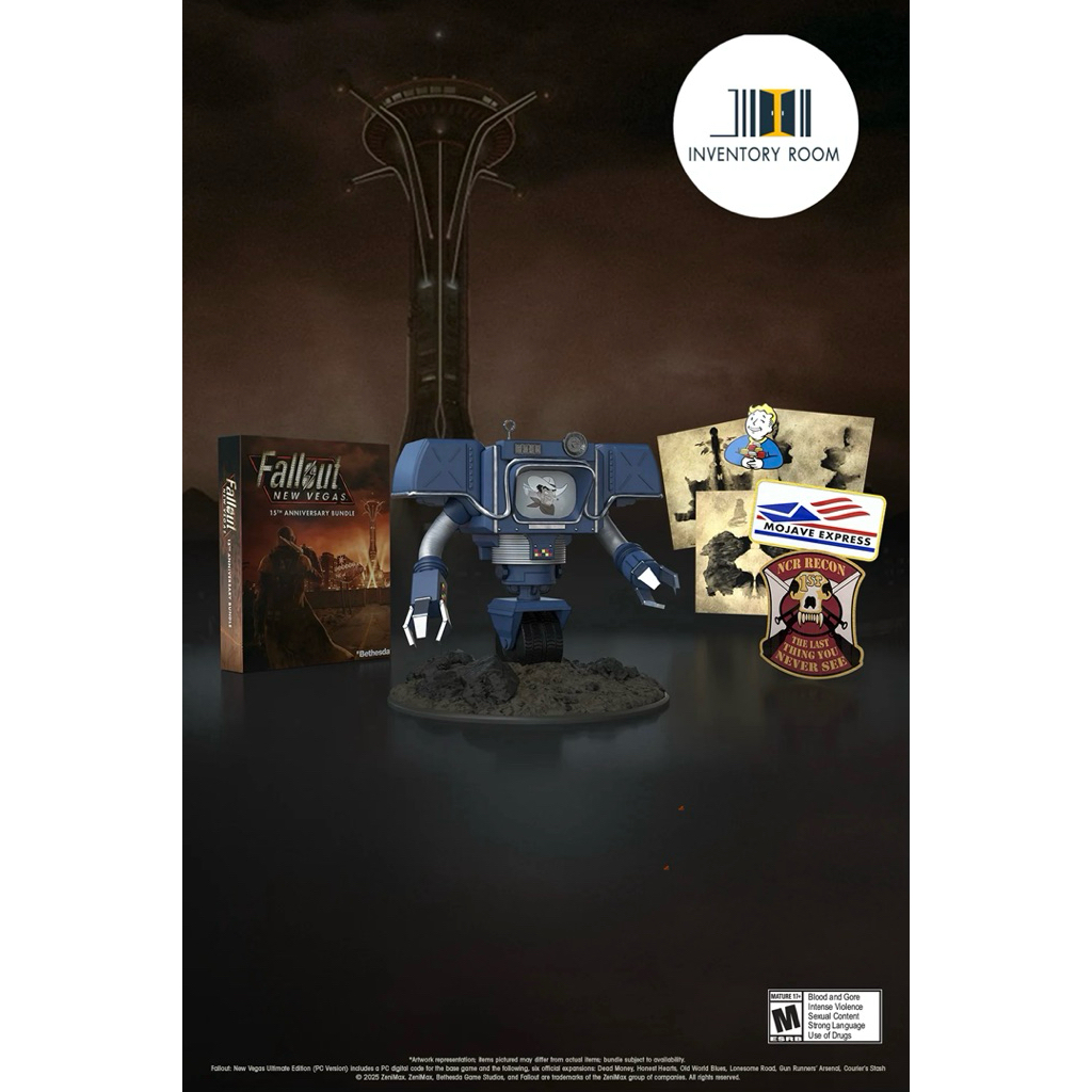 [ชุดสะสมจากเกมส์ลิขสิทธิ์แท้] FALLOUT: NEW VEGAS 15TH ANNIVERSARY BUNDLE