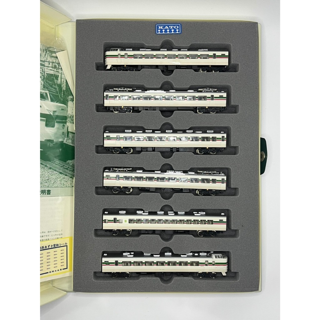 [N]  <มือสอง> KATO 10-159 รถไฟฟเา JR183系 JR EAST 183SERIES AZUSA