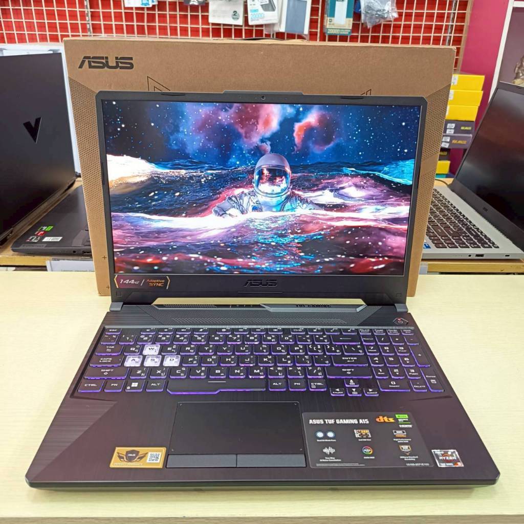ASUS TUF GAMING A15 FA506NC-HN017W  สภาพเครื่อง 97%  ประกัน Advice 22/01/2027