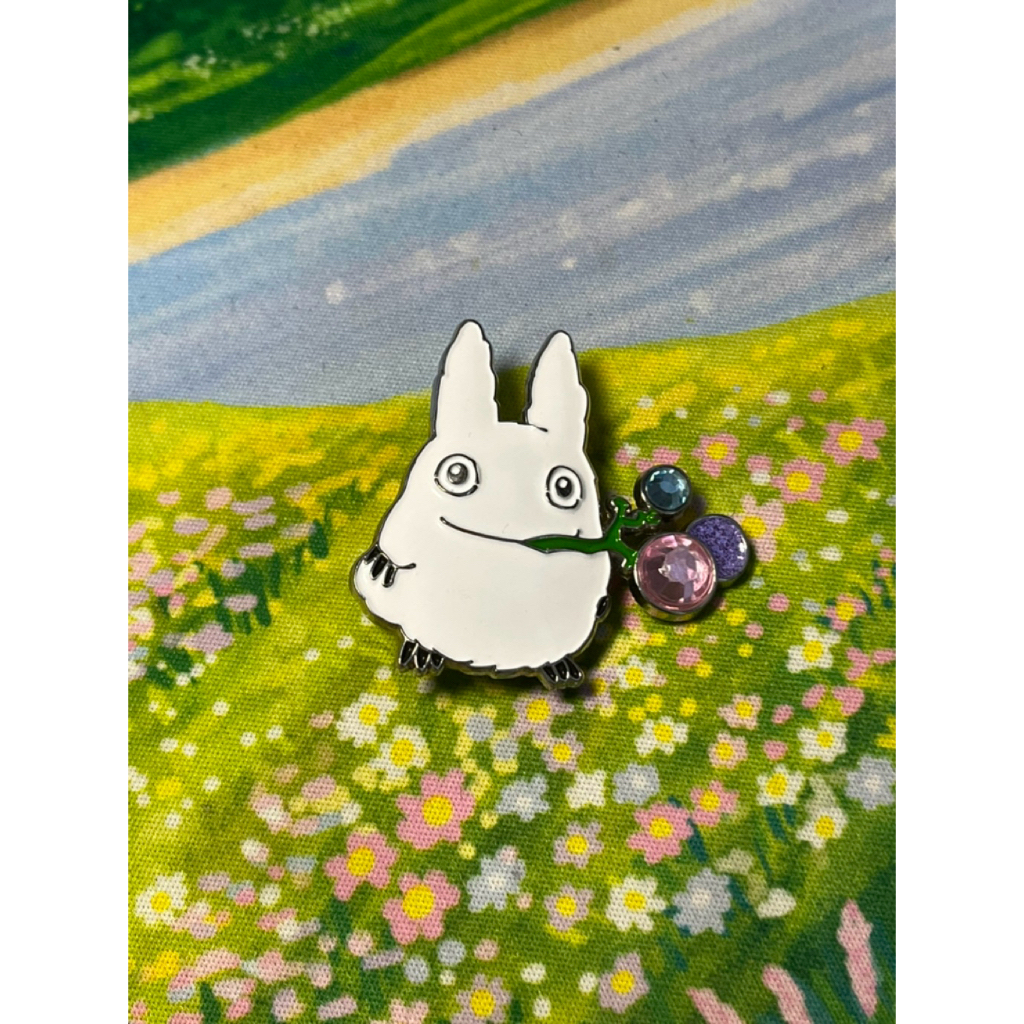 (พร้อมส่ง:ของแท้)เข็มกลัดจิบลิโตโตโร่ My neighbor Totoro by Studio Ghibi ลิขสิทธิ์แท้จากญี่ปุ่น🇯🇵