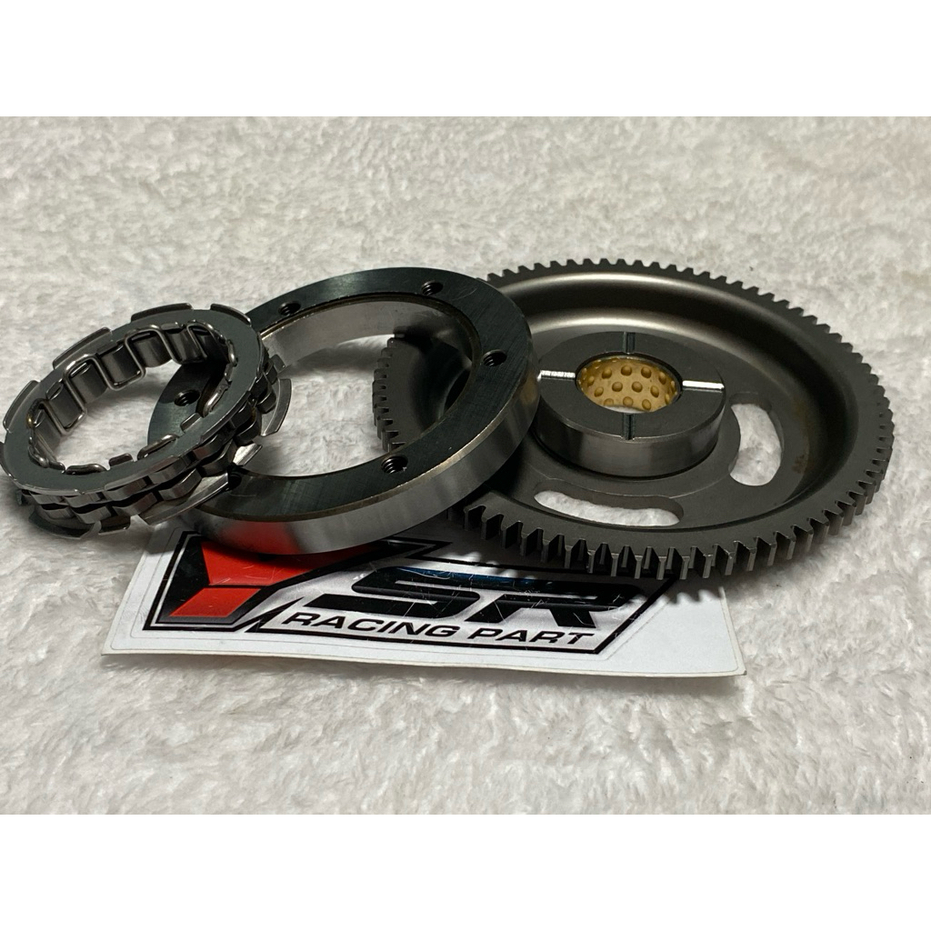 เฟือง+ลูกปืนวันเวสตาร์ท แต่ง KLX140,150 สำหรับใส่KLX140,150ตรงรุ่น(เฟืองโซ่หนาลูกปืนKLX250)รองรับลูกโต