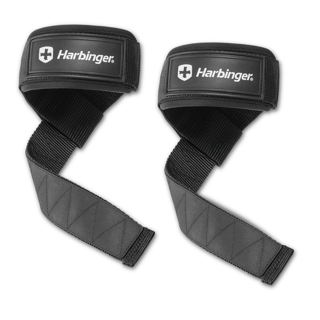 Harbinger | Elite Padded Lifting Straps - Black