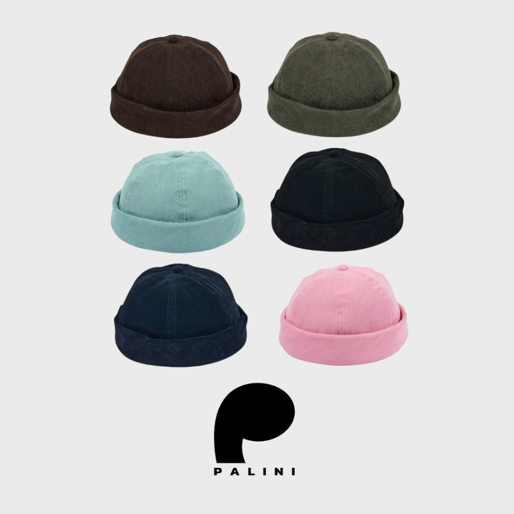 City Mile Miki Hat Corduroy (Black/Khakis/Charcoal/Pine/Garden/Blue/Pink/Navy/Chocolate/Olive)
