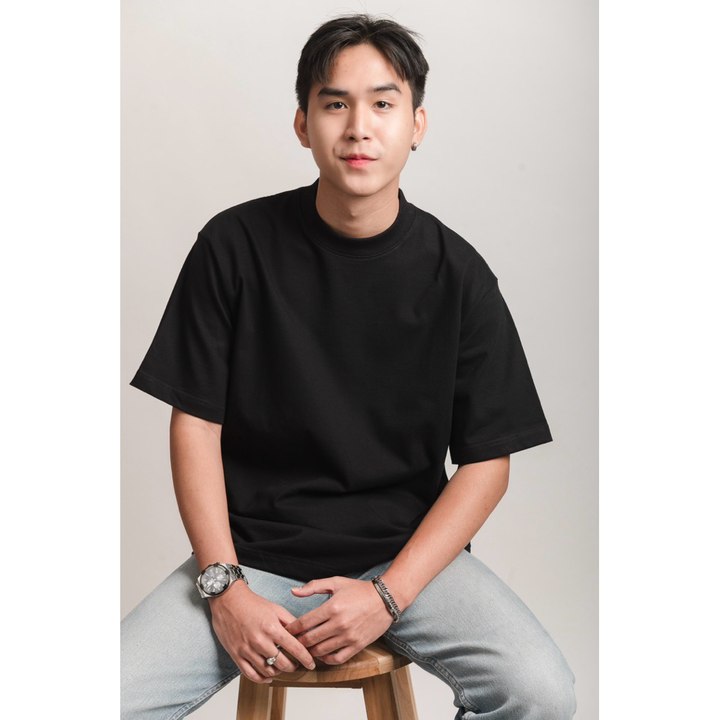 CODDEEเสื้อยืด Oversized  ผ้าหนากำลังดี ใส่แล้วอยู่ทรง ซักไม่หด ไม่ย้วยยับยากรีดง่าย