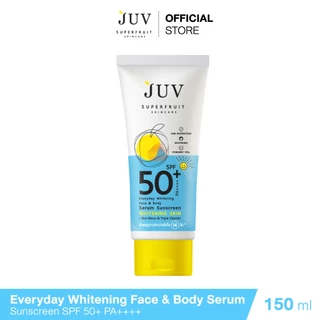 JUV | Everyday Whitening Face & Body Serum Sunscreen SPF 50+ PA++++ 150 ml