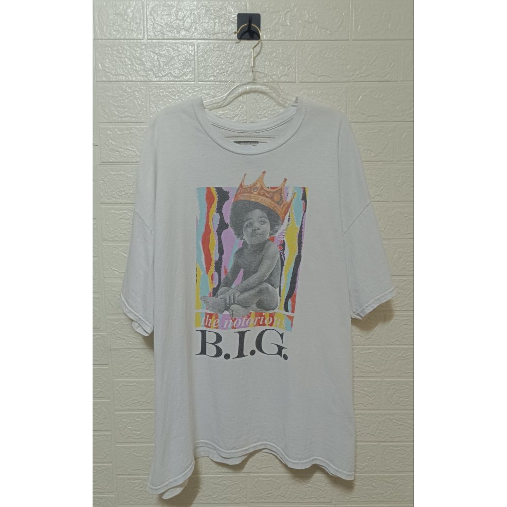 T-shirt Vintage The Notorious B.I.G. Biggie Small Baby Crown.👑