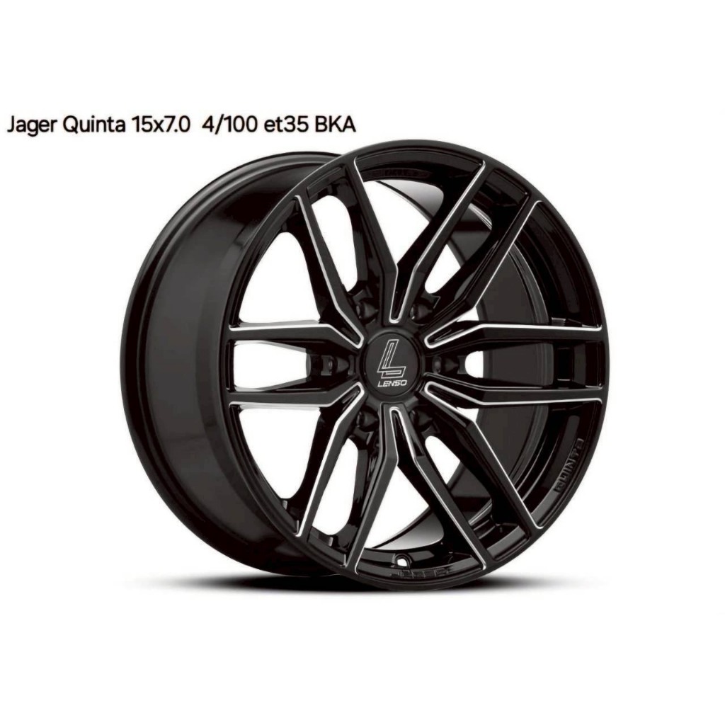 แม็ก Lenso Jager Quinta ขอบ 15 4/100 (4วง)