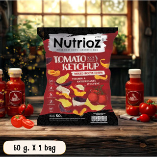NUTRIOZ นูเทรียส - Mixed Root Chips  Tomato Ketchup  Flavor …
