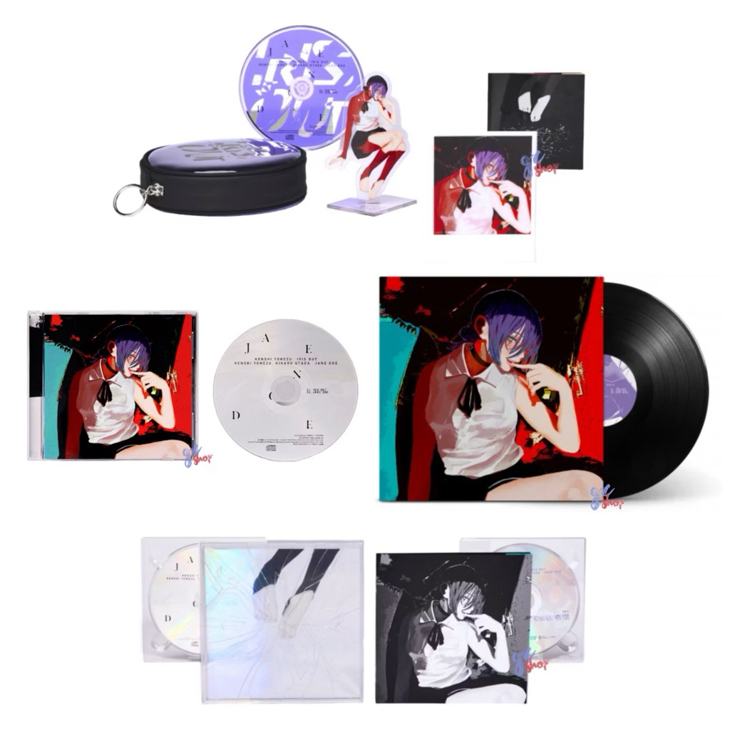 (Pre-Order) Kenshi Yonezu (米津玄師) - IRIS OUT/JANE DOE CD / ซีดี สินค้า Official