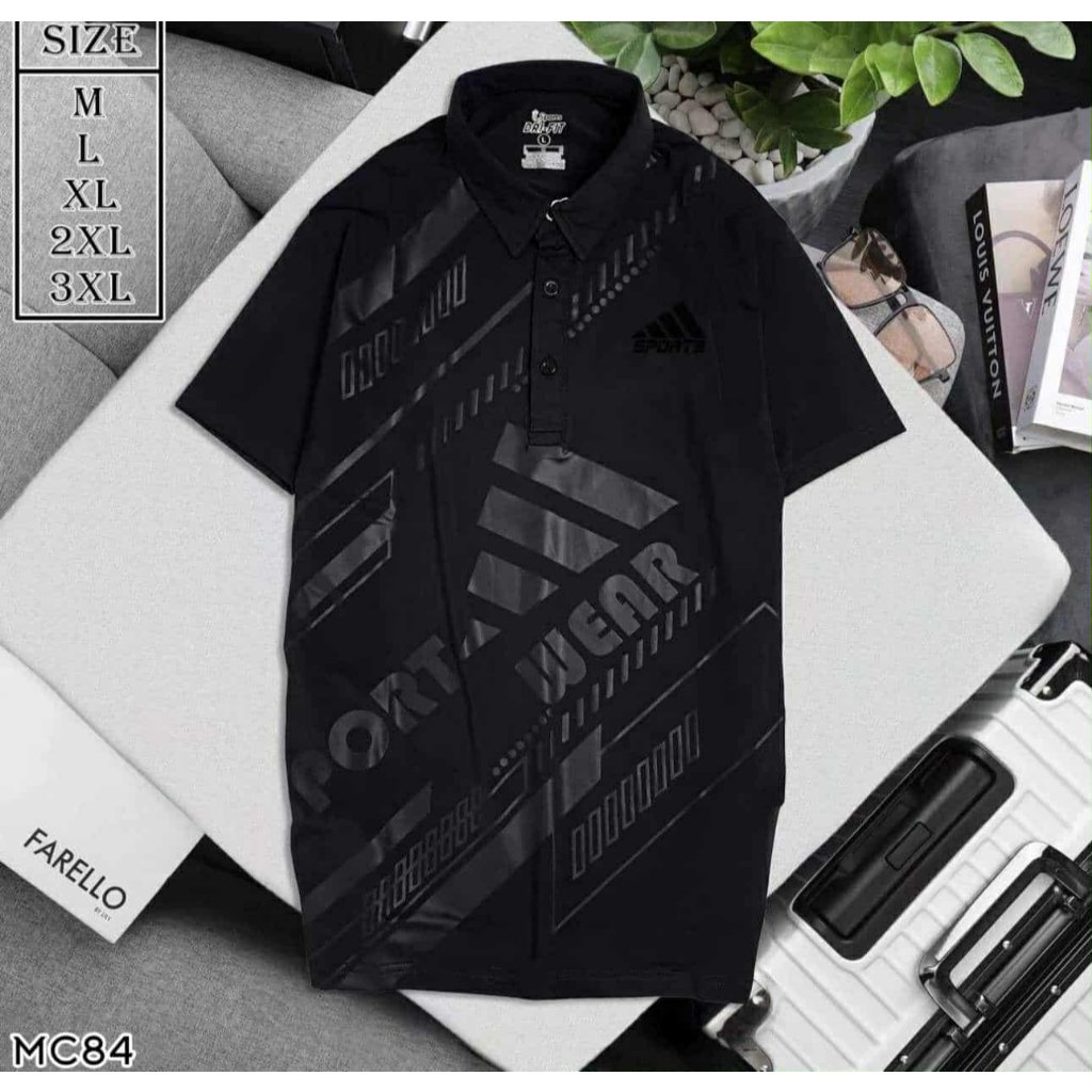 เสื้อโปโล เสื้อยืดคอปก แขนสั้น ใส่เที่ยวออกกำลังกายตีกอล์ฟทำงาน เนื้อผ้ายืดนุ่มนิ่มเด้ง ระบายอากาศดีใส่ได้ทั้งผู้หญิงและ