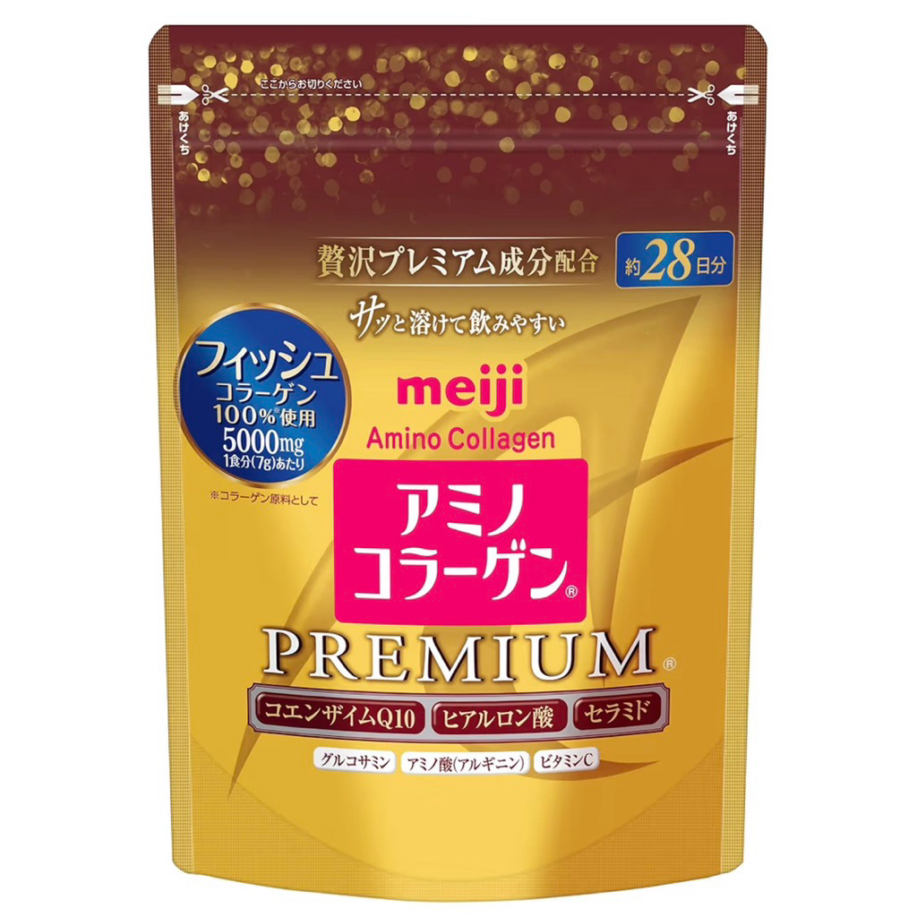 ผิวสวยเด้ง สุขภาพดีทุกวันด้วย Meiji Amino Collagen Premium