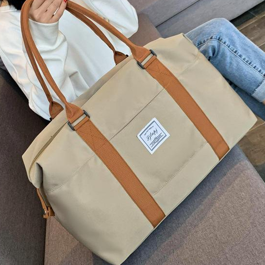 พร้อมส่ง กระเป๋าเดินทางแบบถือ รุ่น Oxford Classic ผ้า Oxford กันน้ำ ขนาดใหญ่ 2025