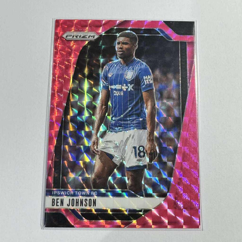 การ์ดบอล Panini Prizm Premier League 2024/25 – Ipswich Town สวยหายาก ของแท้ 100% ส่งไวมาก