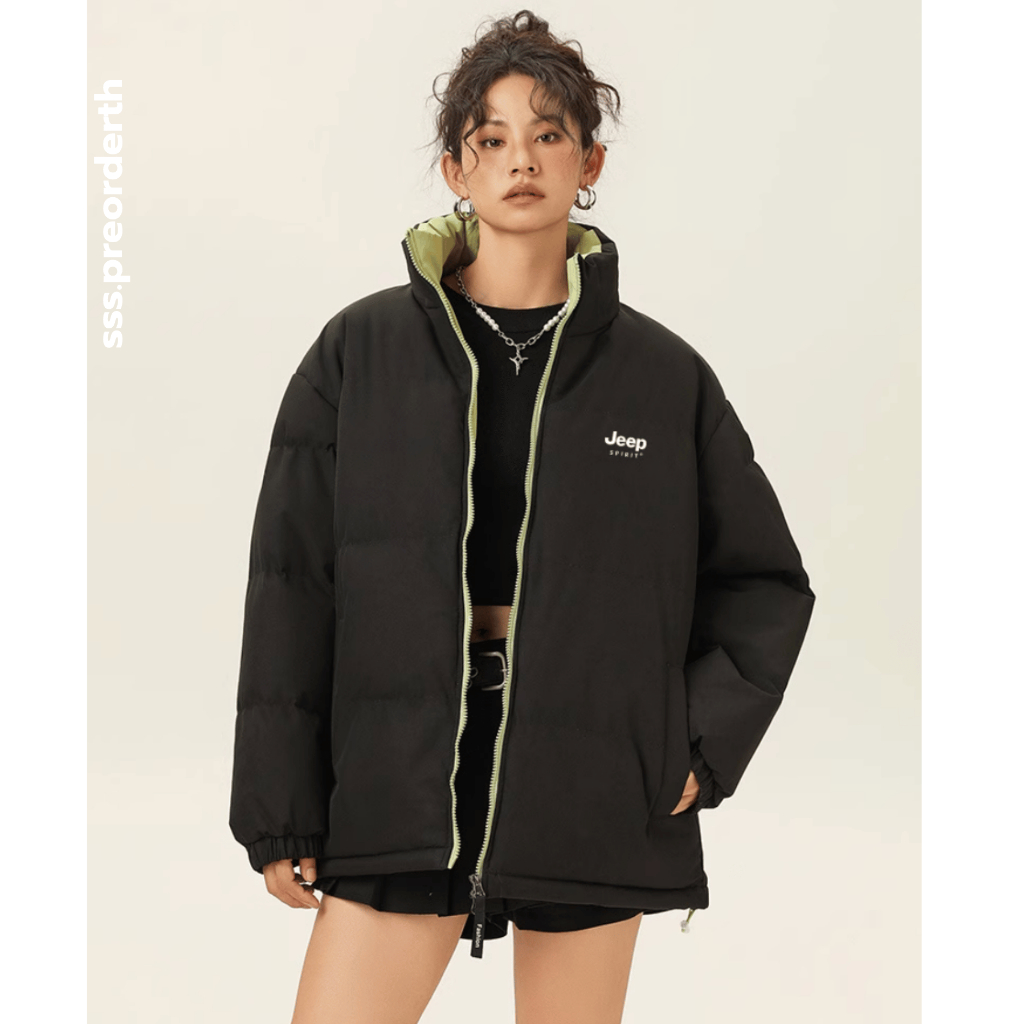JEEP Puffer Jacket American Long เสื้อแจ็คเก็ต กันหนาว