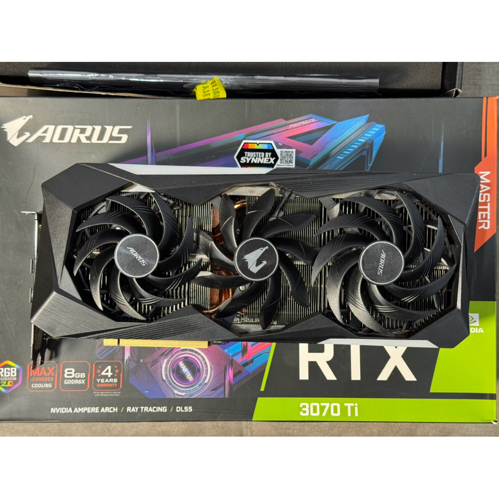 การ์ดจอ RTX3070Ti 8GB หลายรุ่น สินค้ามือสอง มีของพร้อมส่งในไทย (ประกันร้าน 30วัน)