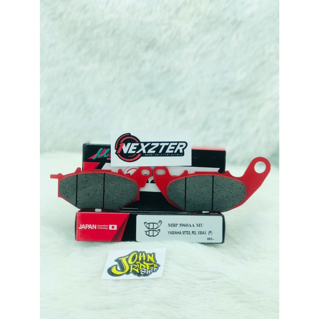 ผ้าเบรค NEXZTER 5960AA รถรุ่น X-MAX(หน้า),MT03,R3
