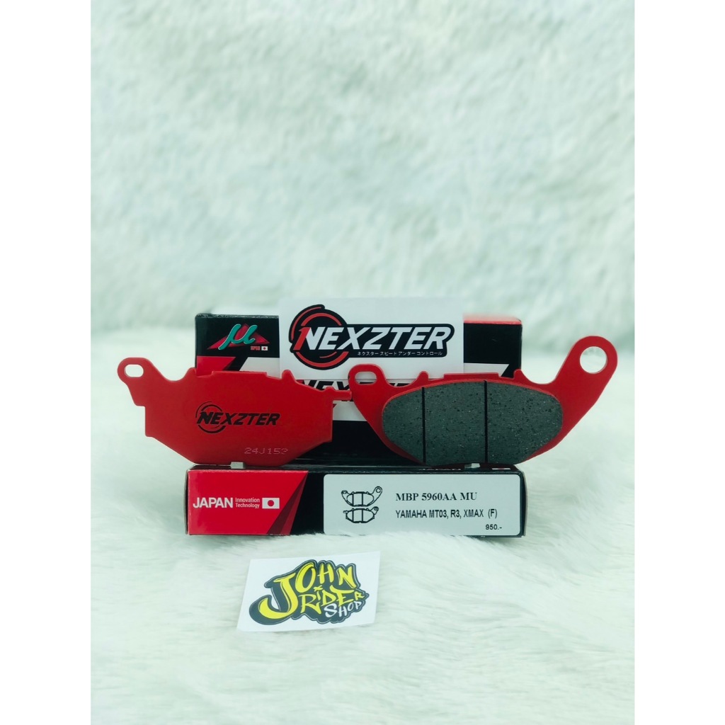 ผ้าเบรค NEXZTER 5960AA รถรุ่น X-MAX(หน้า),MT03,R3