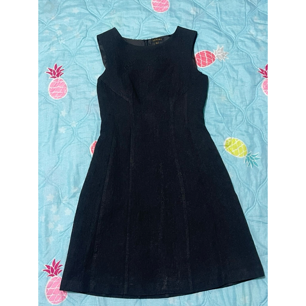 เดรส espada  ลุคคุณหนู (สีดำ)