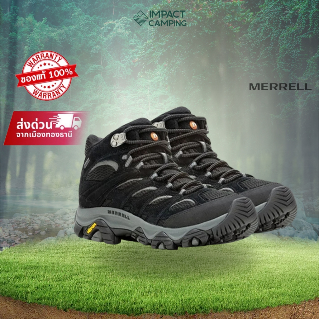 Merrell รองเท้าเดินป่าหญิง MOAB 3 MID GTX รุ่นใหม่ ปี 2025
