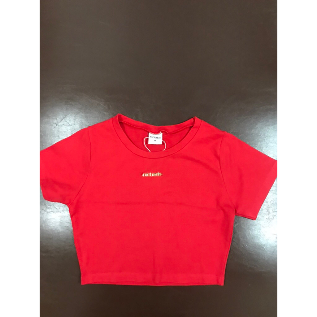 ส่งต่อครอป  Nicharis รุ่น Nicharis Baby tee  ไซส์ M (Used )