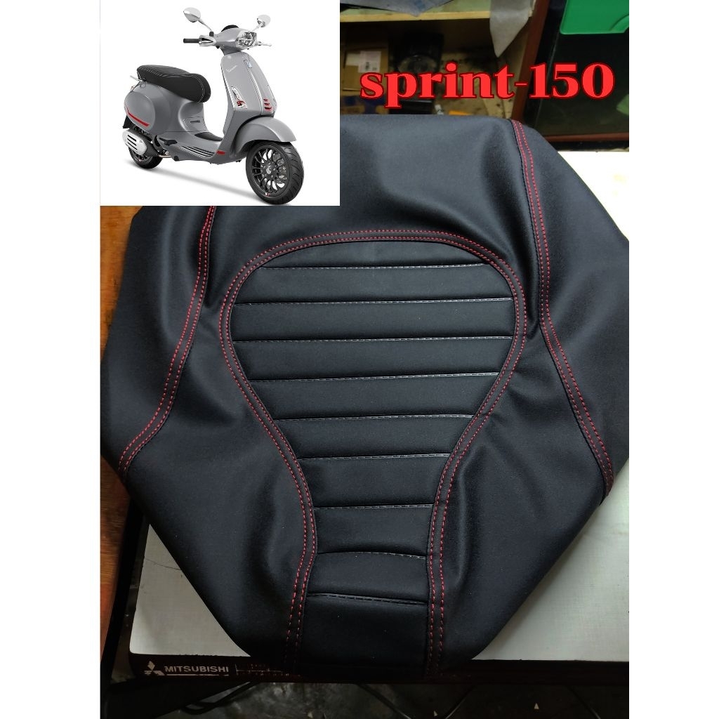 ผ้าเบาะเย็บสำเร็จ vespa-sprint150