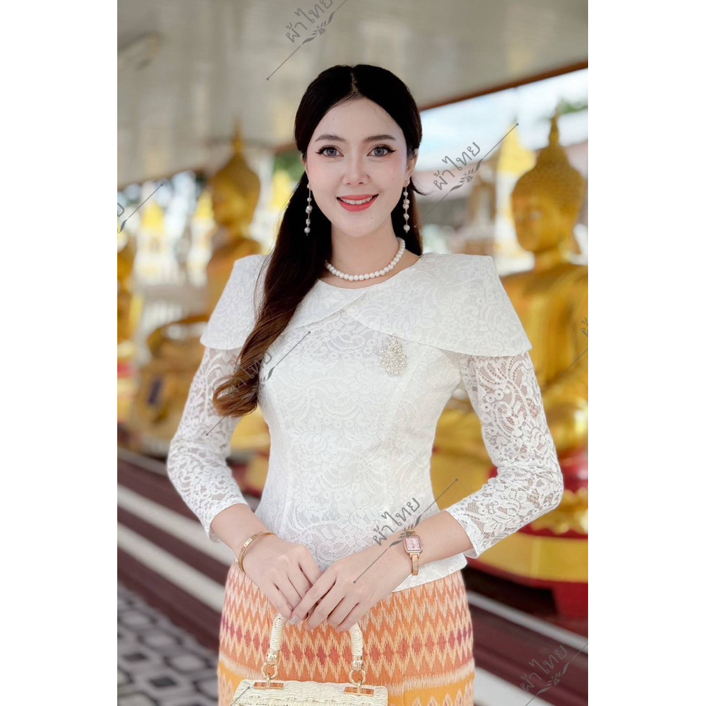 เสื้อลูกไม้อิตาลี รหัส A