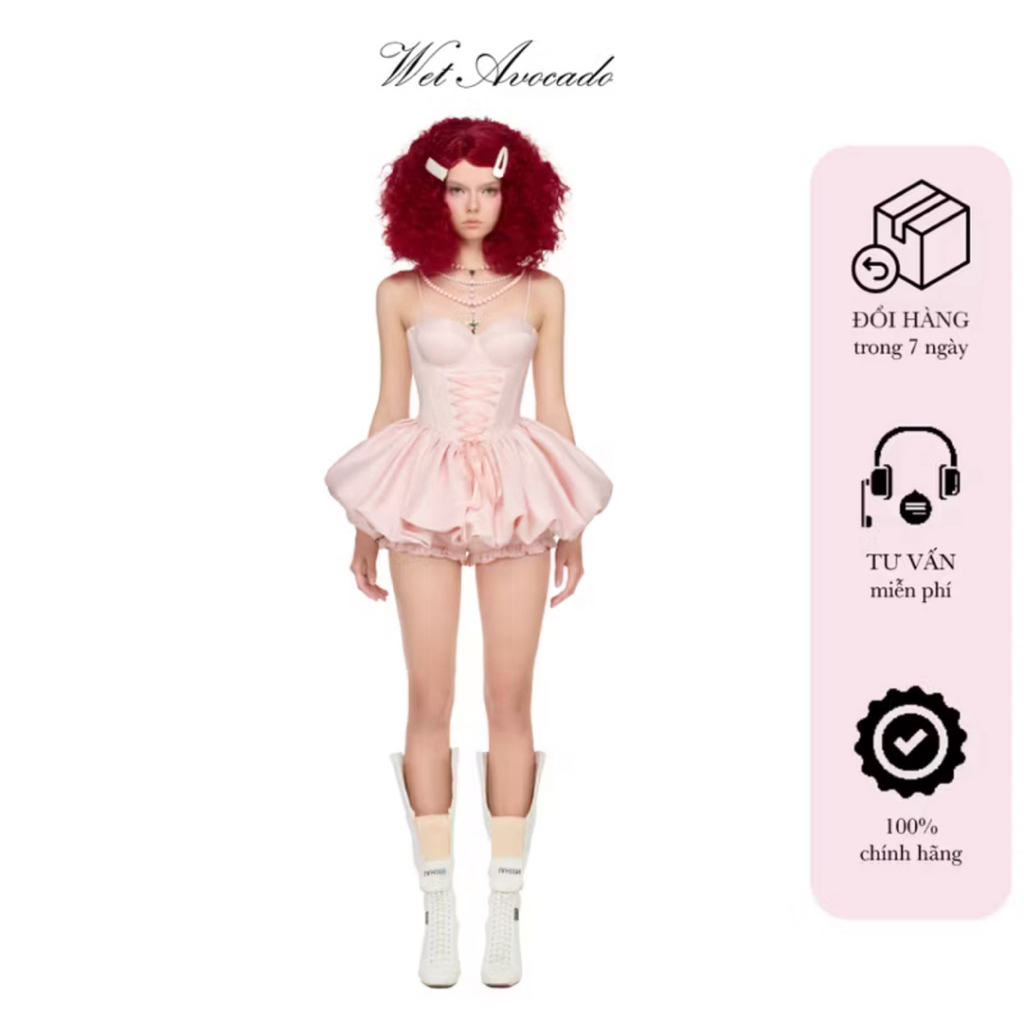 Barbie dress from wet avocado Vietnam 🇻🇳