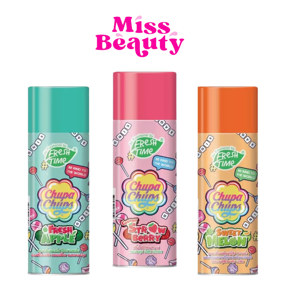 (ขวดสเปรย์) FreshTime X Chupa Chups เฟรชไทม์  สเปรย์ปรับอากาศ 450 มล.