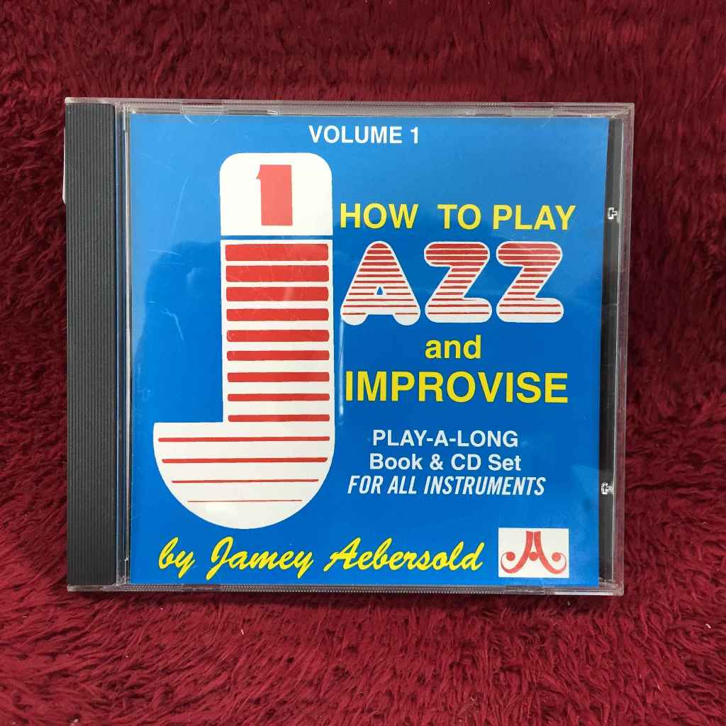 CD Vol.1 - How To Play Jazz And Improvise สภาพตามรูปปก EA13-15