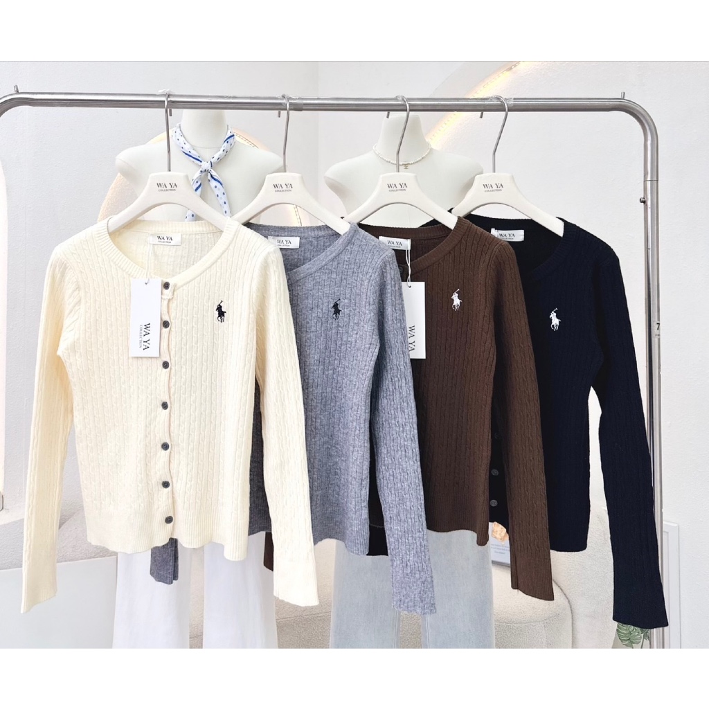 WA YA แขนยาวไหมพรหม เกรดคัดมาอย่างดี ตั้งใจคัทติ้งมาอย่างดี ทั้งสีและคุณภาพไหมพรหม เป๊ะพรีเมี่ยมสอยป