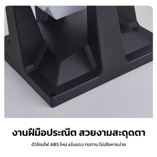 Ofeel 1500W โคมไฟหัวเสาโซล่าเซลล์ 5000 mAh เปิดได้ 3 แสง สว่างค้าง Outdoor garden light กันน้ำ IP65 เปิดปิดอัตโนมัติ